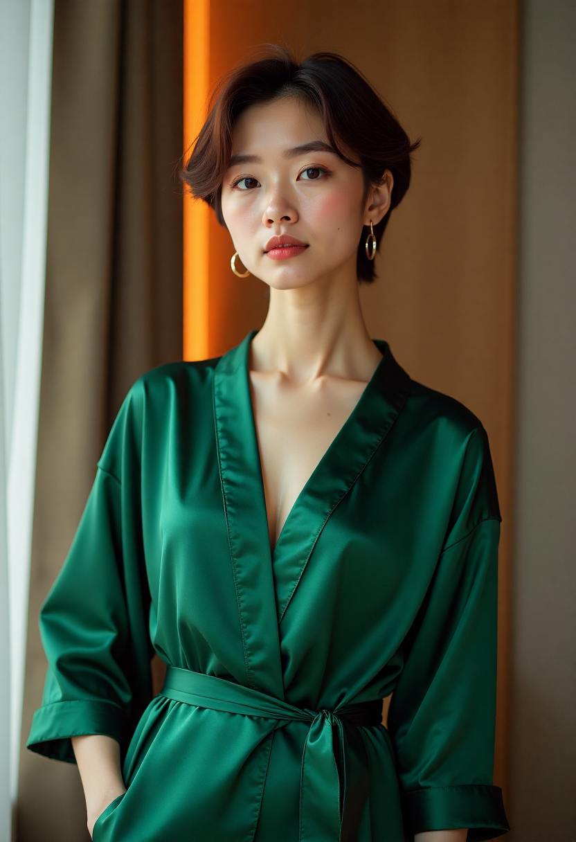 草原牧歌与姑娘